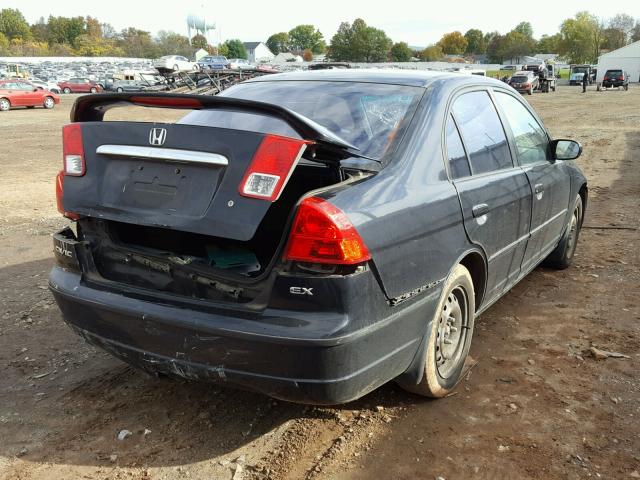 2HGES26733H621136 - 2003 HONDA CIVIC EX 黑色 照片 4