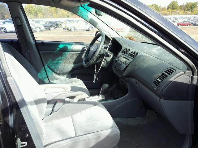 2HGES26733H621136 - 2003 HONDA CIVIC EX 黑色 照片 5