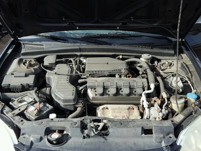 2HGES26733H621136 - 2003 HONDA CIVIC EX 黑色 照片 7