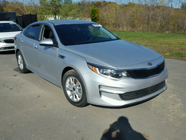 5XXGT4L33HG170754 - 2017 KIA OPTIMA SILVER photo 1