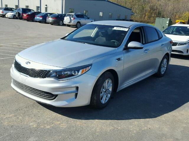 5XXGT4L33HG170754 - 2017 KIA OPTIMA SILVER photo 2