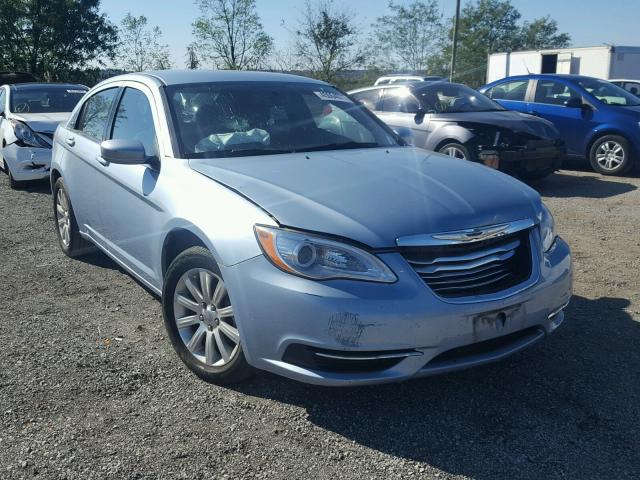 1C3CCBBB2DN736479 - 2013 CHRYSLER 200 TOURIN BLUE photo 1