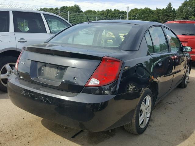 1G8AJ55F37Z151846 - 2007 SATURN ION LEVEL BLACK photo 4