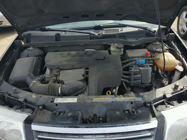 1G8AJ55F37Z151846 - 2007 SATURN ION LEVEL BLACK photo 7