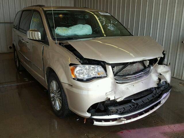 2C4RC1CG7DR785724 - 2013 CHRYSLER TOWN & COU TAN photo 1