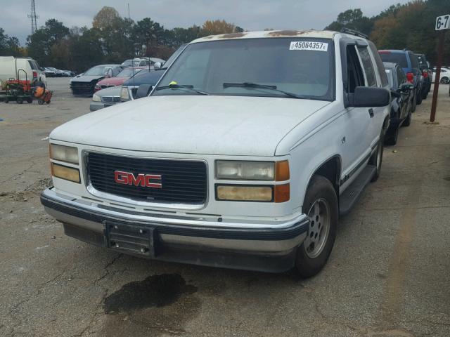 1GKEC13K0SJ735630 - 1995 GMC YUKON WHITE photo 2