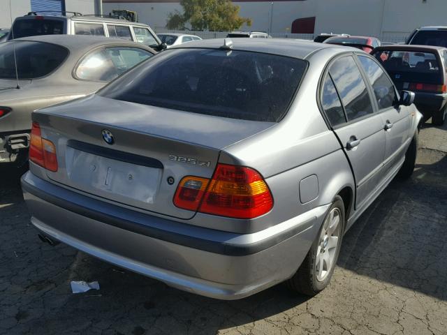 WBAEU33484PR06241 - 2004 BMW 325 XI GRAY photo 4