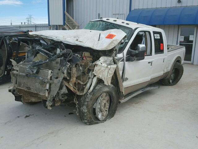 1FT7W2BT9CEA47776 - 2012 FORD F250 SUPER WHITE photo 2