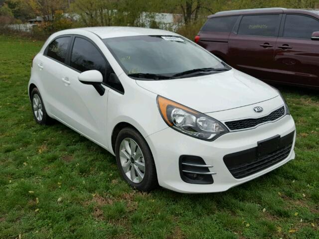 KNADN5A34H6036286 - 2017 KIA RIO WHITE photo 1