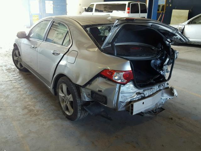 JH4CU2F60AC011717 - 2010 ACURA TSX BLACK photo 3