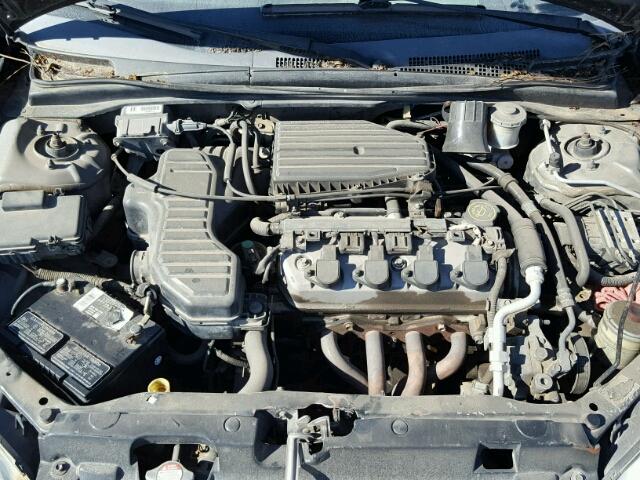 1HGEM22915L056599 - 2005 HONDA CIVIC EX 黑色 照片 7