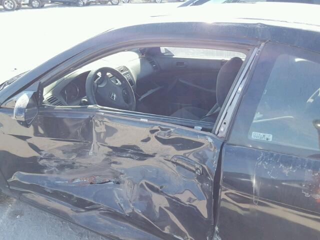 1HGEM22915L056599 - 2005 HONDA CIVIC EX 黑色 照片 9