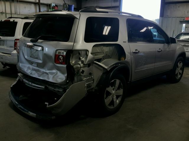 1GKKRRED5CJ253106 - 2012 GMC ACADIA SLT ვერცხლისფერი ფოტო 4