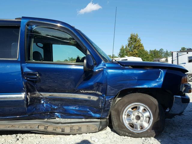 1GKEC16Z83J128174 - 2003 GMC YUKON XL C BLUE photo 9