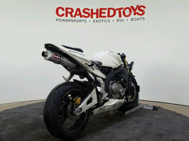 JH2PC37013M003376 - 2003 HONDA CBR600 WHITE photo 8