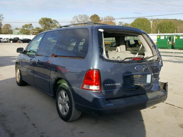 2FMDA51666BA17029 - 2006 FORD FREESTAR S BLUE photo 3