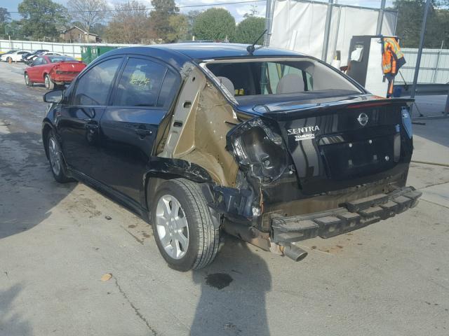 3N1AB6APXCL746799 - 2012 NISSAN SENTRA 2.0 BLACK photo 3