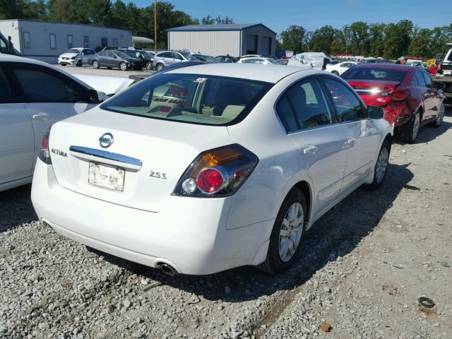 1N4AL21E29C193609 - 2009 NISSAN ALTIMA 2.5 WHITE photo 4