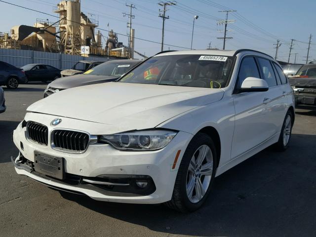 WBA8J1C56GK711078 - 2016 BMW 328 D WHITE photo 2