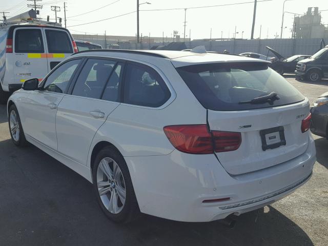 WBA8J1C56GK711078 - 2016 BMW 328 D WHITE photo 3