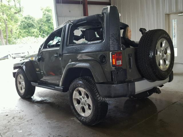 1C4AJWBGXFL665235 - 2015 JEEP WRANGLER S Yaşıl foto 3