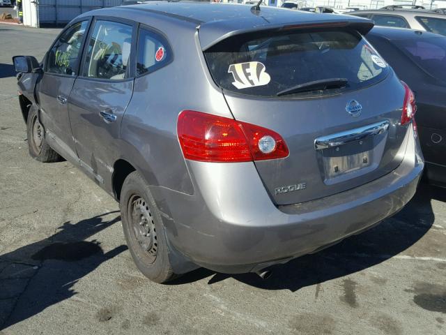 JN8AS5MT2BW150339 - 2011 NISSAN ROGUE S SILVER photo 3