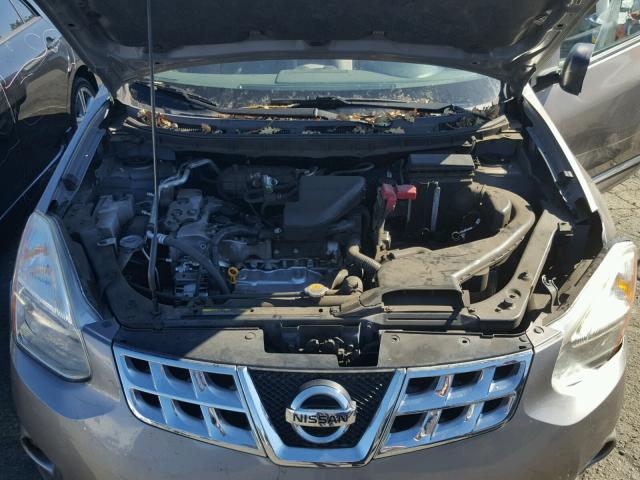 JN8AS5MT2BW150339 - 2011 NISSAN ROGUE S SILVER photo 7