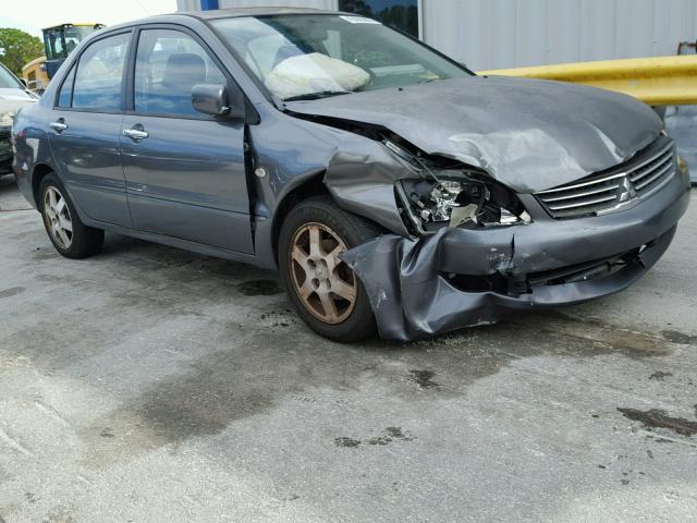 JA3AJ26E76U061510 - 2006 MITSUBISHI LANCER ES GRAY photo 1