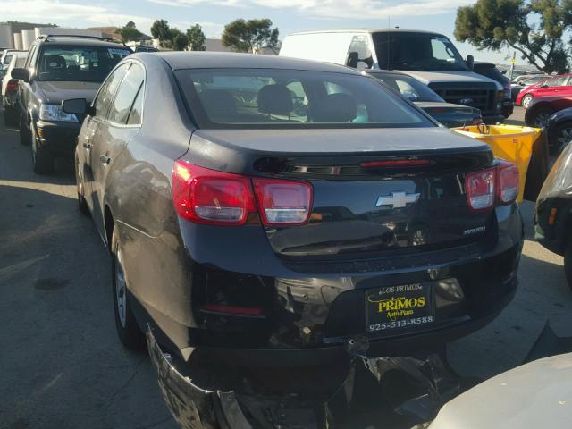 1G11A5SA7DU140221 - 2013 CHEVROLET MALIBU LS BLACK photo 3