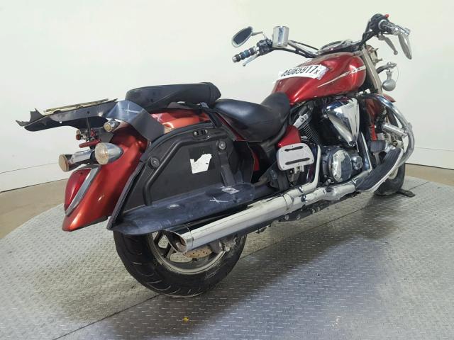 JYAVP25E29A009657 - 2009 YAMAHA XVS1300 CT RED photo 8