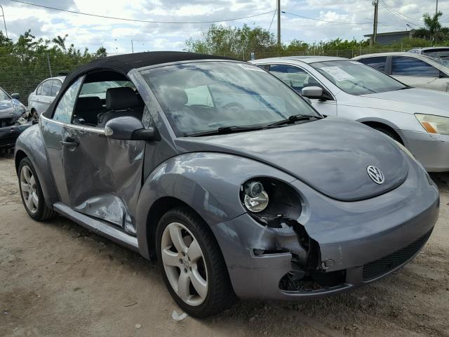 3VWSF31Y86M312843 - 2006 VOLKSWAGEN NEW BEETLE 银色 照片 1