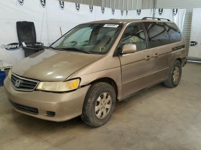 5FNRL18653B082987 - 2003 HONDA ODYSSEY EX TAN photo 2