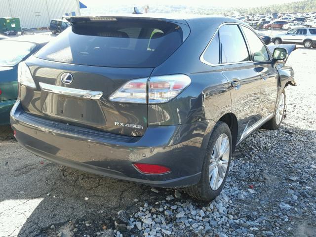 JTJZB1BA1B2004530 - 2011 LEXUS RX GRAY photo 4