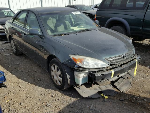 4T1BE32K23U725750 - 2003 TOYOTA CAMRY BLUE photo 1