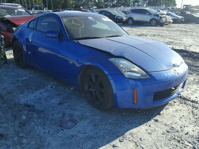 JN1AZ34E04T061440 - 2004 NISSAN 350Z BLUE photo 1