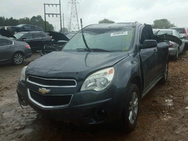 2CNALBEW3A6293613 - 2010 CHEVROLET EQUINOX LS CHARCOAL photo 2