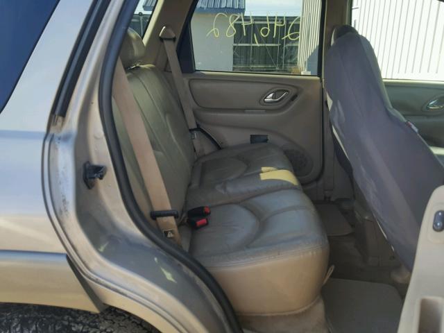 4F2CU08162KM04118 - 2002 MAZDA TRIBUTE LX BROWN photo 6