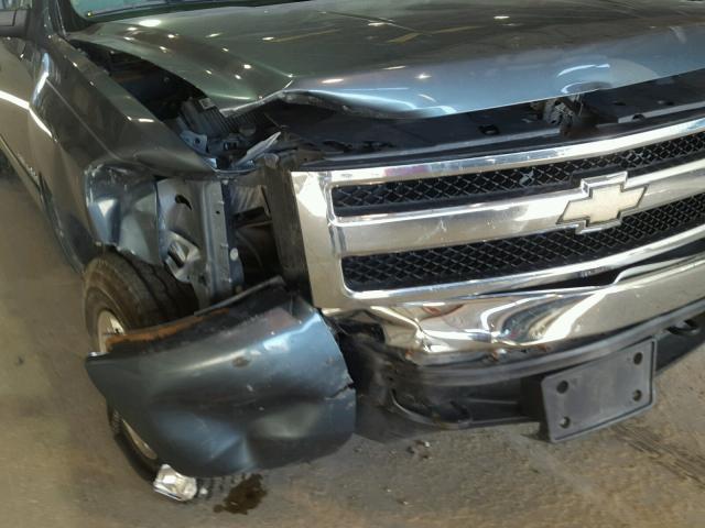 2GCEK13MX81222923 - 2008 CHEVROLET SILVERADO GRAY photo 9