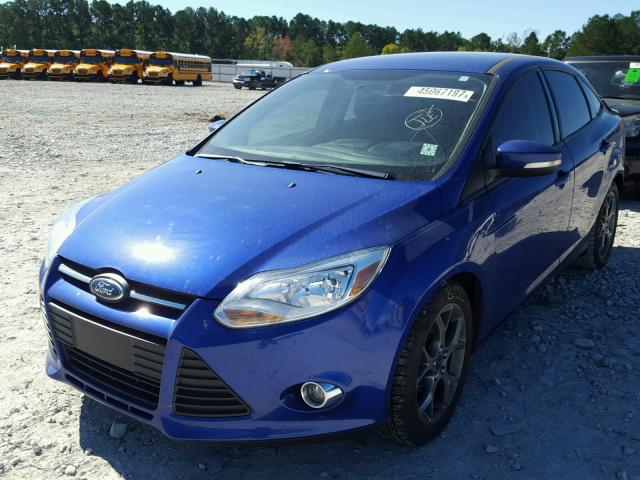 1FADP3F27EL368131 - 2014 FORD FOCUS SE BLUE photo 2