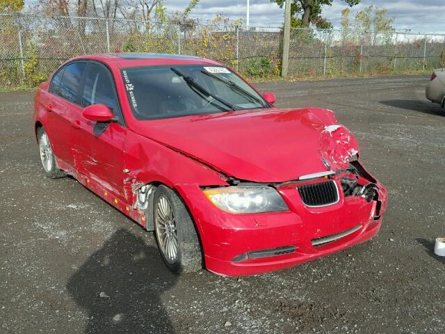 WBAVD135X6KT79185 - 2006 BMW 325 RED photo 1