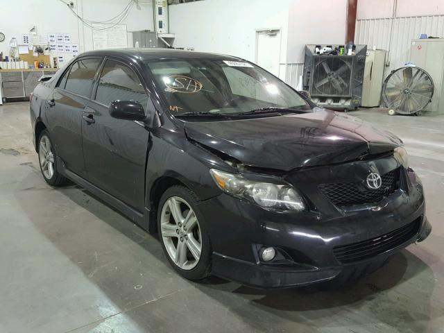 1NXBE40E29Z056942 - 2009 TOYOTA COROLLA XR 黑色 照片 1