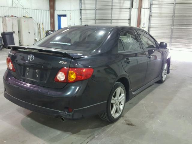 1NXBE40E29Z056942 - 2009 TOYOTA COROLLA XR 黑色 照片 4