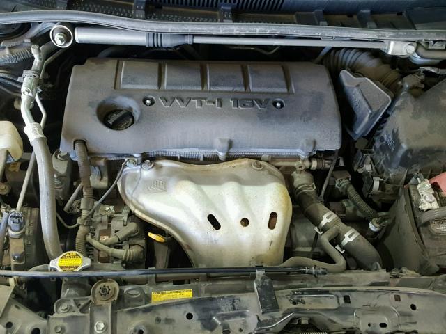 1NXBE40E29Z056942 - 2009 TOYOTA COROLLA XR 黑色 照片 7