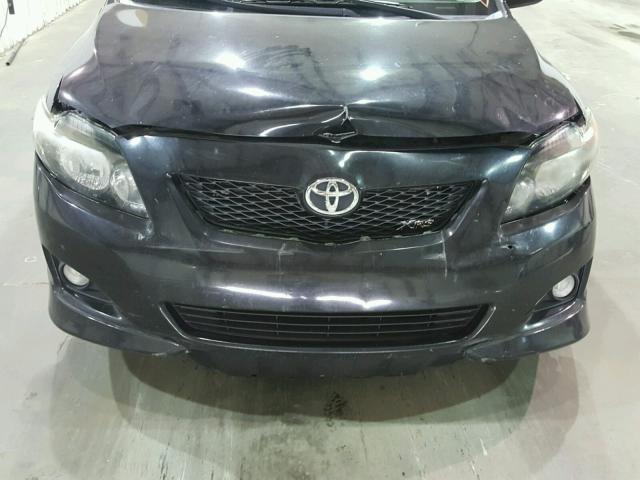 1NXBE40E29Z056942 - 2009 TOYOTA COROLLA XR 黑色 照片 9