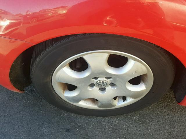 3VWCK21Y73M331356 - 2003 VOLKSWAGEN NEW BEETLE 橙色 照片 9