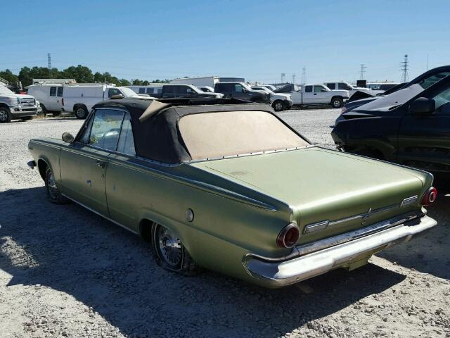 7442642013 - 1964 DODGE DART GREEN photo 3