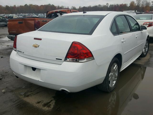 2G1WG5E34D1245893 - 2013 CHEVROLET IMPALA LT Սպիտակ լուսանկար 4