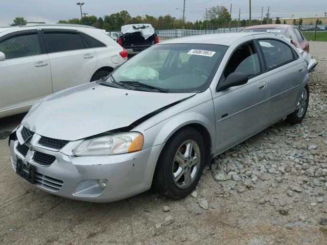 1B3EL46X75N534469 - 2005 DODGE STRATUS SX SILVER photo 2