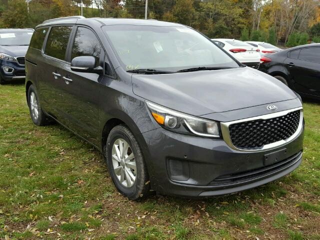 KNDMB5C19H6320441 - 2017 KIA SEDONA GRAY photo 1