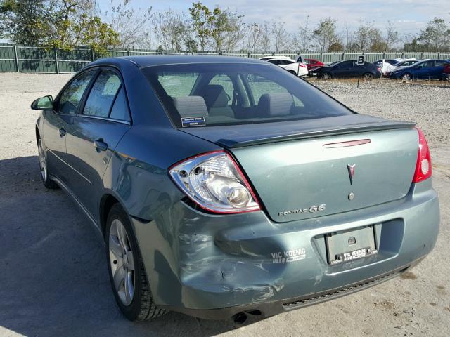 1G2ZJ57B794247969 - 2009 PONTIAC G6 GREEN photo 3